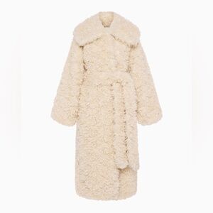 KHY X Entire Studios Shaggy Faux Fur Oversized Coat NWT